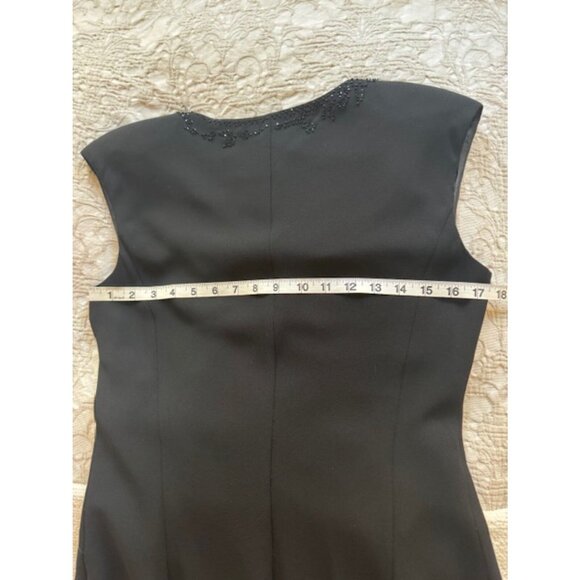 Vintage dress, Black, Size 6 - Picture 8 of 8